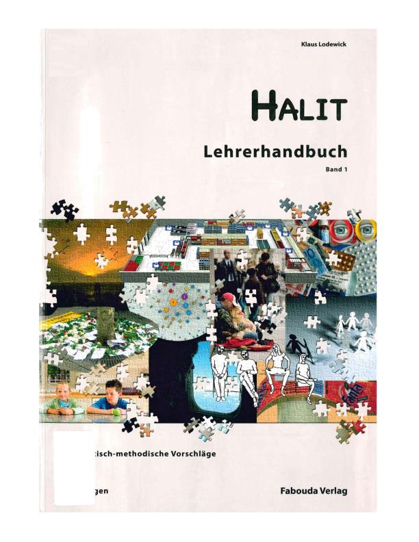 Halit Band 1 B2 Lehrerhandreichungen