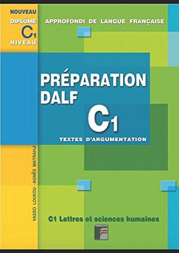 Préparation DALF C1 Textes d'argumentation