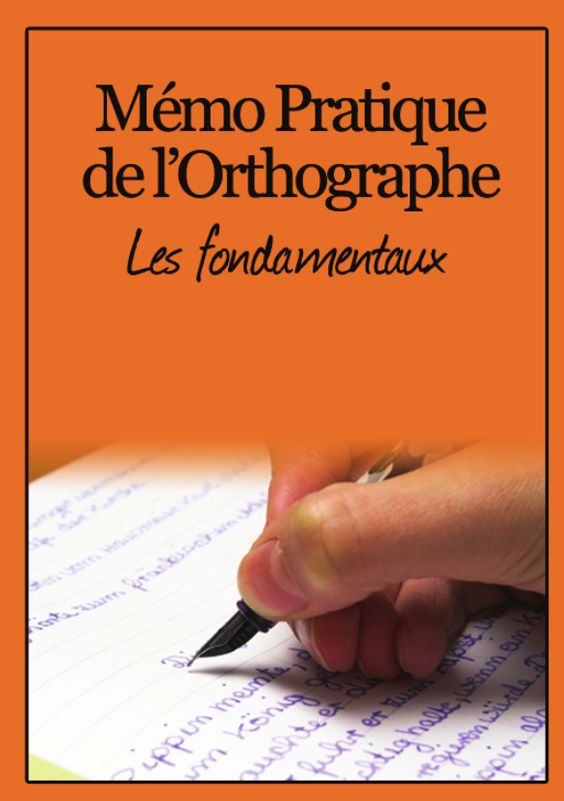 Mémo de l'orthographe