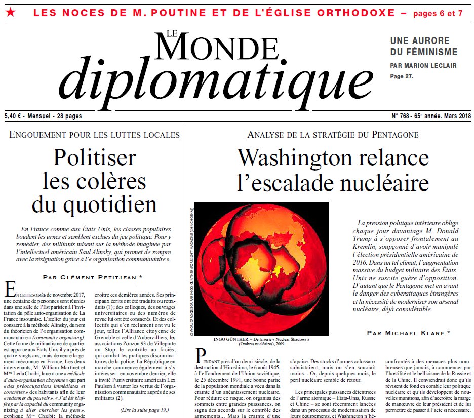 Le Monde Diplomatique 2018 03