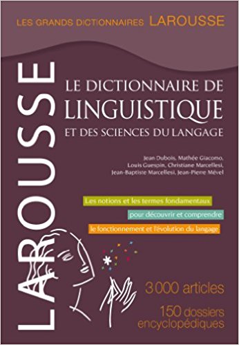 Le dictionnaire de linguistique et des sciences du langage