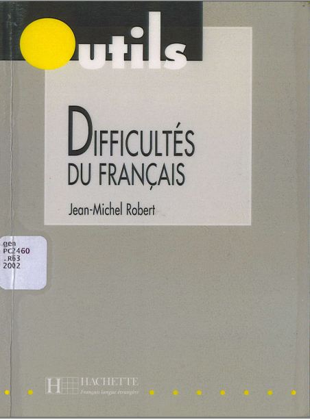 difficultés du français