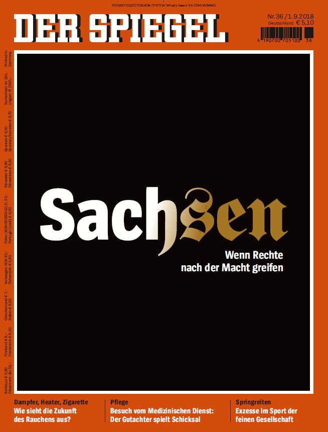  Der Spiegel - 01.09.2018 NR.36