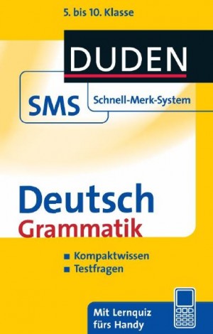 Duden – SMS Deutsch – Grammatik 5.-10. Klasse