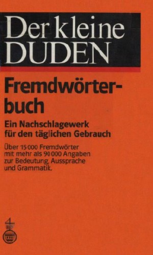 Der kleine Duden – Fremdwörterbuch