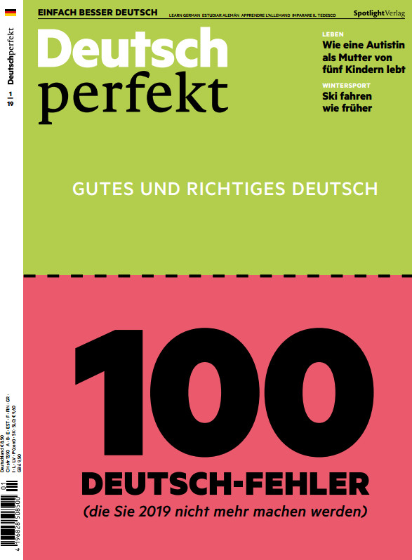 Deutsch Perfekt 2019 01